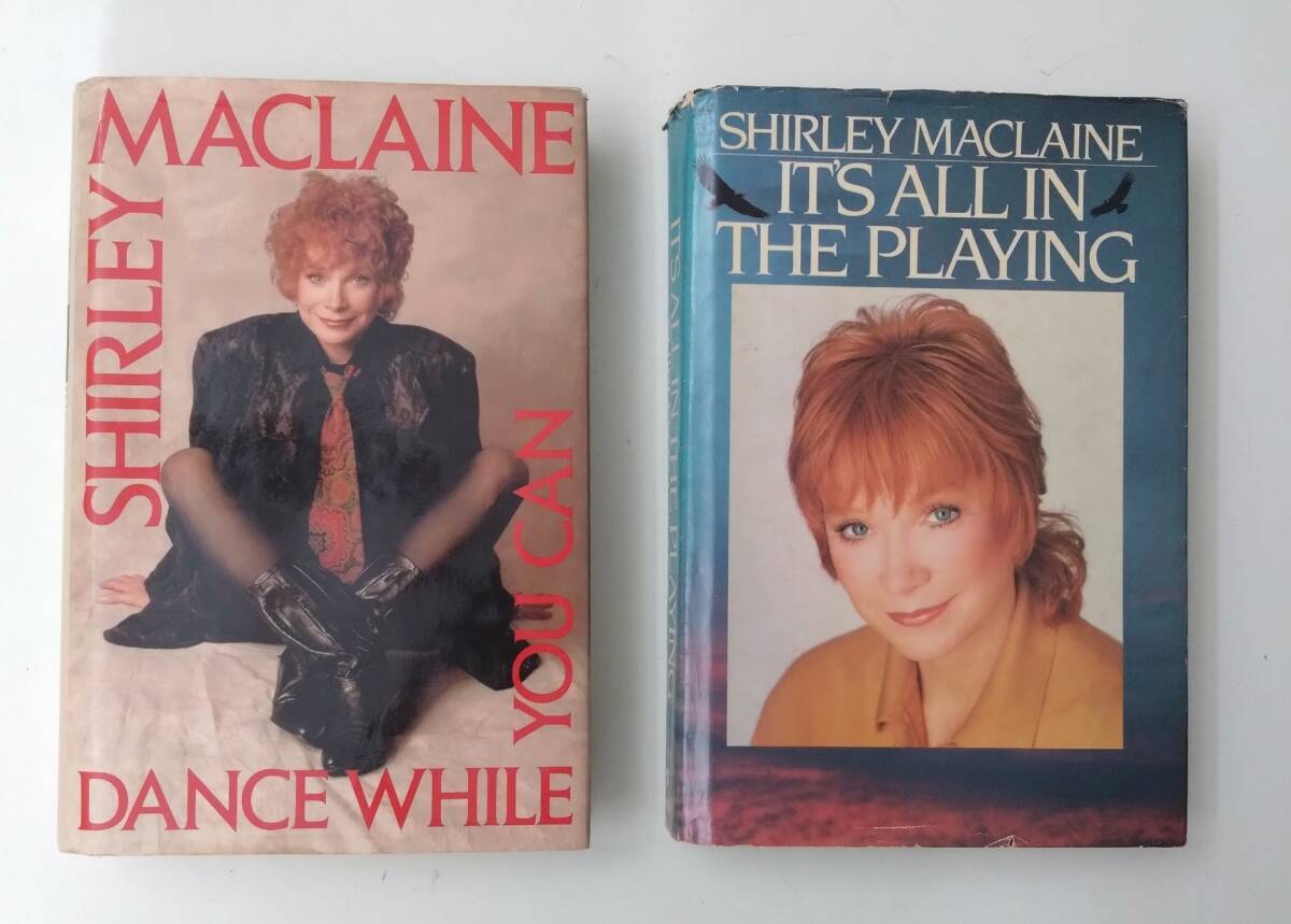 DANCE WHILE YOU CAN , IT'S ALL IN THE PLAYING / SHIRLEY MACLAINE(洋書2冊セット) 拍卖