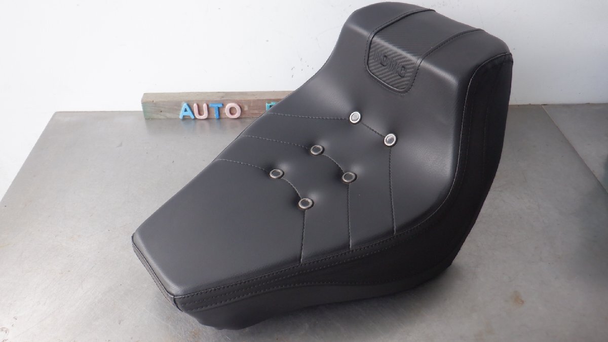 美品!ハーレー☆ベベル ソロシート/2018~2024 FLSB/FXLR/FXLRS/FXLRST☆52000389拍卖