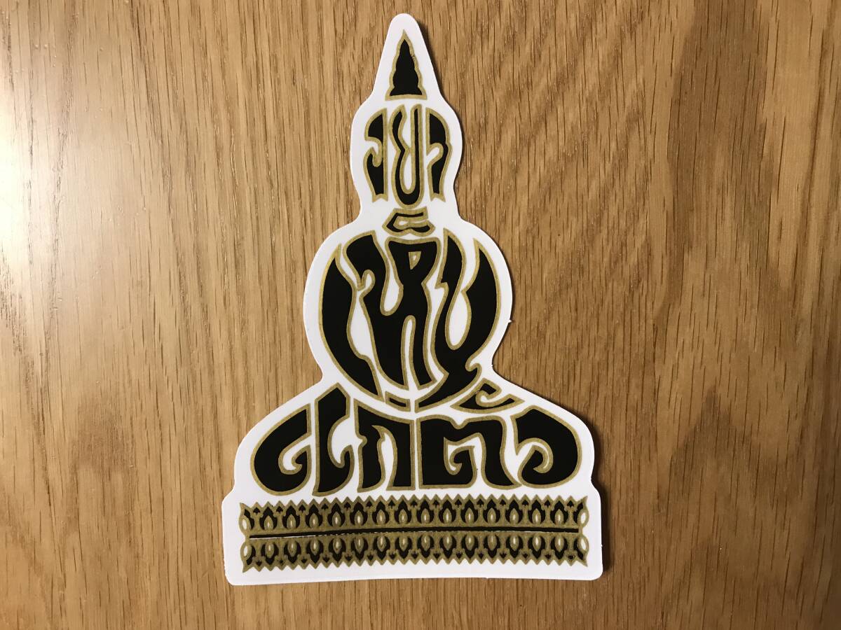 ステッカー:BUDDHA/ブッダ/仏陀【Thailand】仏像 x Black拍卖
