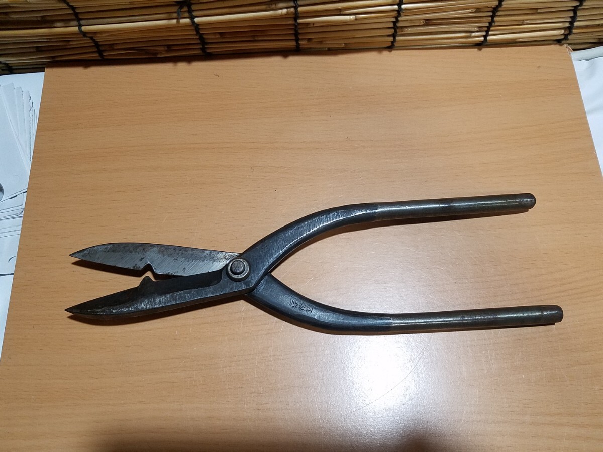 101-2 源信弘 リブ板 プリント板切り鋏 中古品 金切鋏 板金鋏拍卖