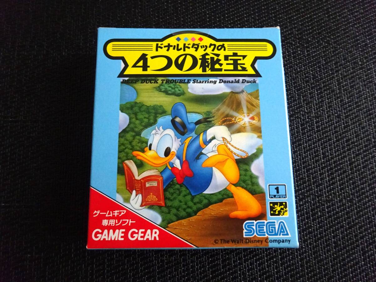ゲームギア 未使用品 ドナルドダックの4つの秘宝 〈0944〉拍卖