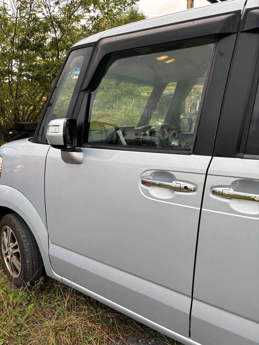 ★美品★NBOX N-BOX 左 フロントドア jf1 jf2 そのまま取り付け可能 凹み無し NH787M 助手席側拍卖