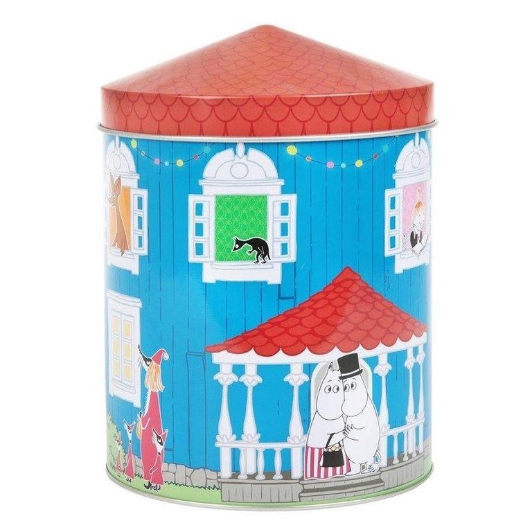 ムーミン Moomin マルティネックス ムーミンハウス缶 小物入れ お菓子缶 お菓子入れ 置物 入れ物 おしゃれ かわいい グッズ プレゼント拍卖