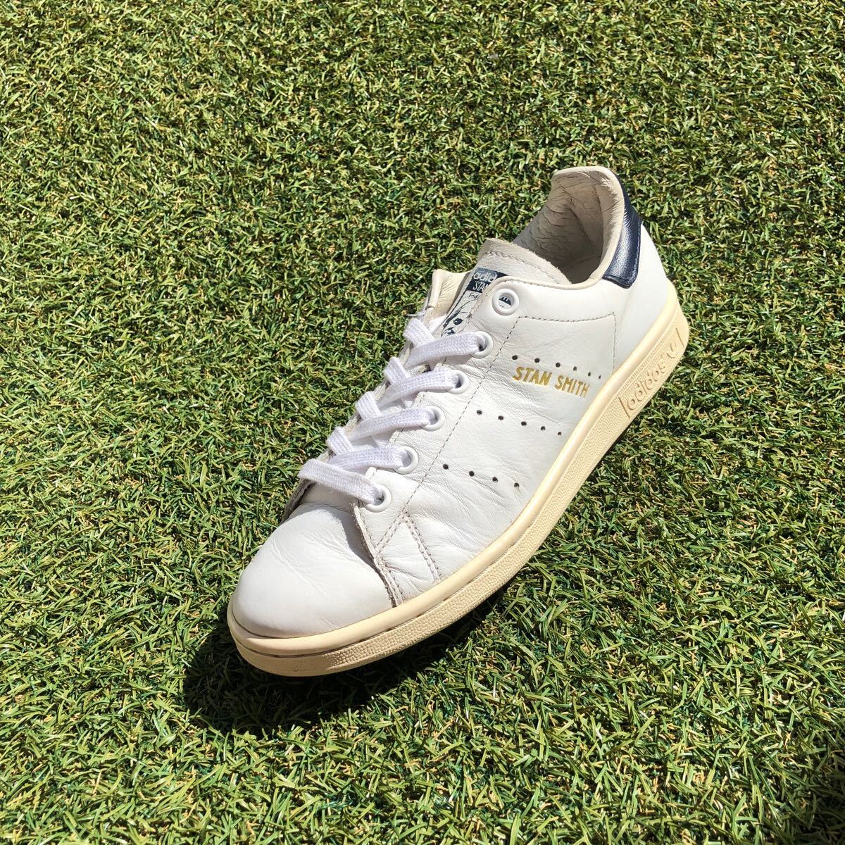 美品22.5 adidas STANSMISTH アディダス スタンスミス HA803拍卖