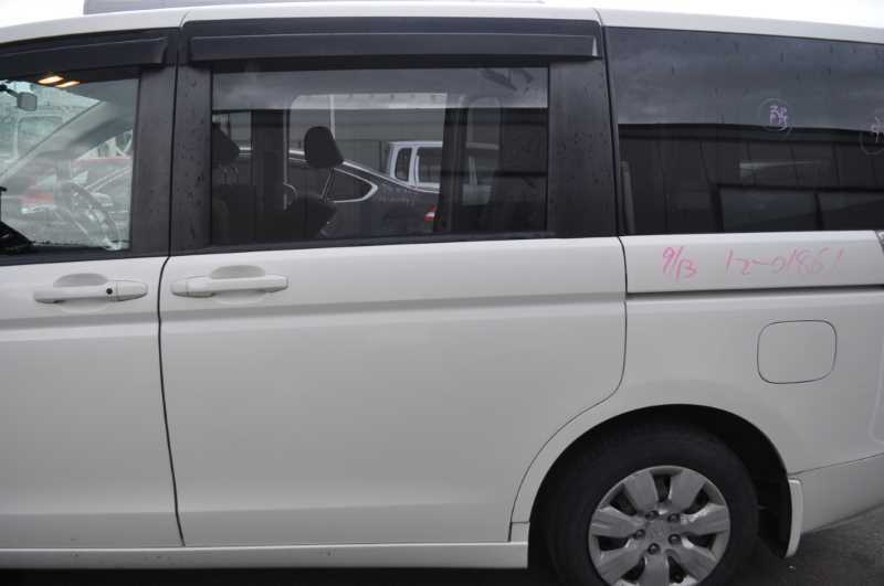 ステップワゴン G 前期 (RK1) H23 動作保証 破損無 純正 左 後 リア スライド ドアパネル NH624P 白 ホワイト s015206拍卖