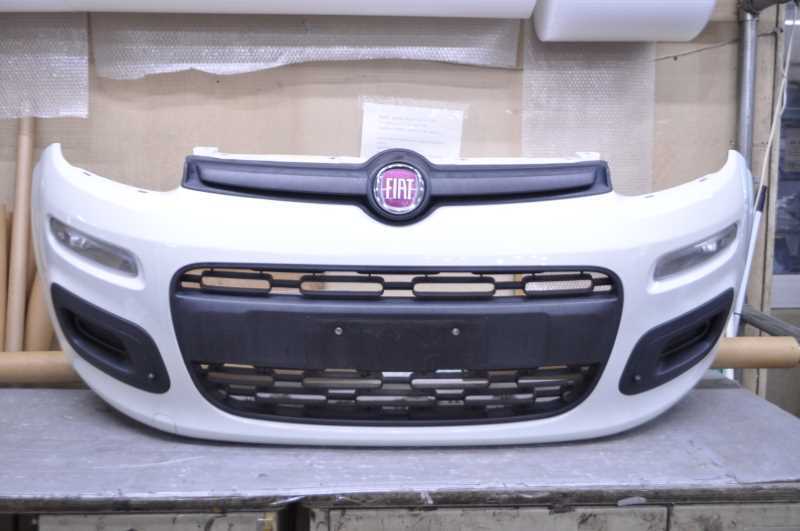 フィアット パンダ (13909) 純正 フロントバンパー マーカー付 296/A 白 k086540拍卖