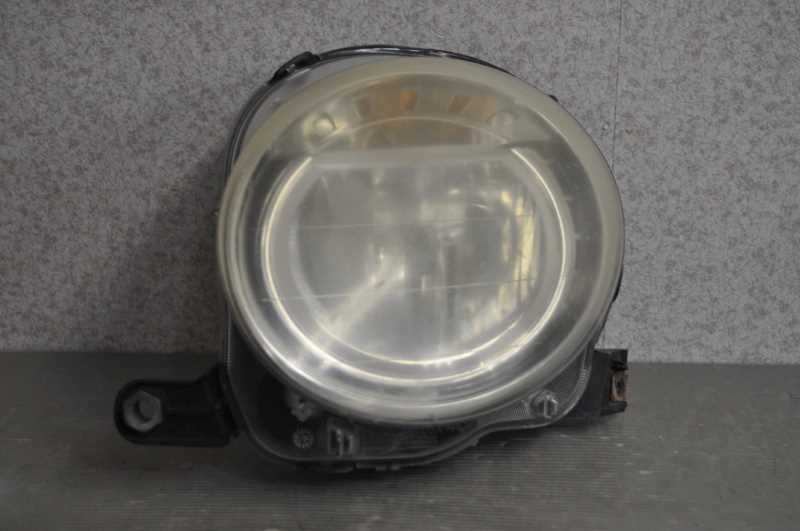 フィアット 500 チンクエチェント 右ハンドル (31212) H.21 純正 動作保証 破損無 左 ヘッドライト ハロゲン AL SX45550748 s015834拍卖