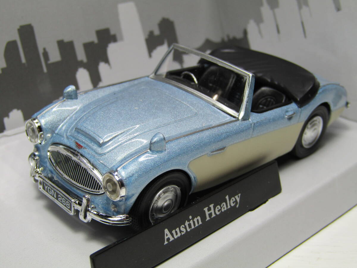 Austin Healey 1/43 オースチンヒーレー ヒーリー100 3000 UK Collection ツートン ブリティシュライトウエイト ロードスター Cararama拍卖