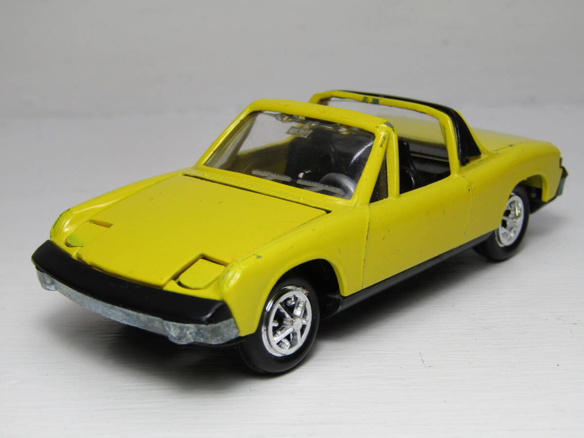 Porsche ポルシェ 914 リトラクタブルライト 1/43 Made in West Germany GAMA製 当時物 本体のみ 916 美品 旧西ドイツ製 当時物 ガマ GAMA拍卖