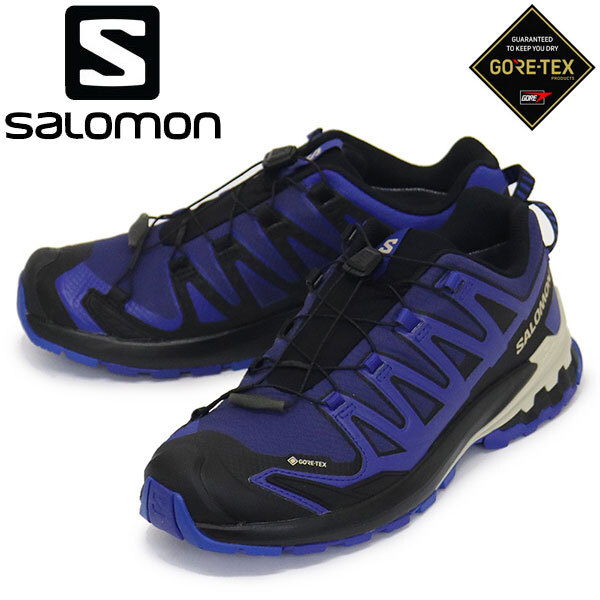 Salomon (サロモン) L47270300 XA PRO 3D V9 GORE-TEX トレイルランニングシューズ BLUE PRINT / SURF THE WEB / LAPIS BLUE SL042 26.0cm拍卖