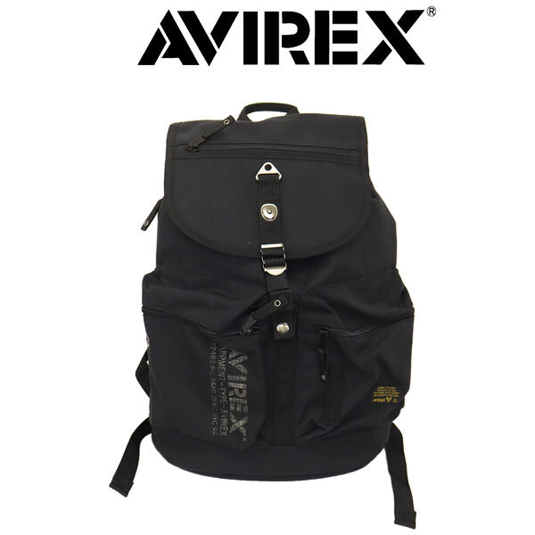 AVIREX (アヴィレックス) AVX3531 イーグル ミリタリーフラップリュック 010BLACK拍卖