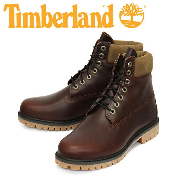 Timberland (ティンバーランド) A41MW-EIW 6in PREM WP BT 6インチプレミアムウォータープルーフブーツ Burgundy TB530 US8-約26.0cm拍卖