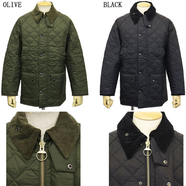 BARBOUR (バブアー バブワー) MQU1795 10017167 BEDALE QUILTED JKT ビデイル ボックスキルト ナイロンジャケット BLACK91 BBR042 40拍卖