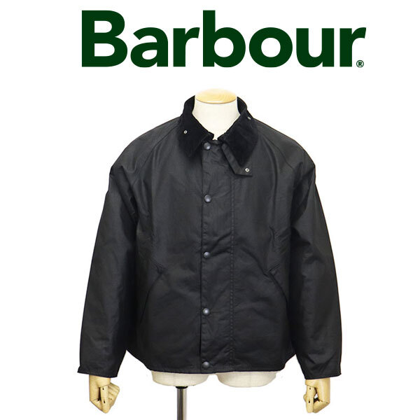BARBOUR (バブアー バブワー) MWX1678 10000167 OS TRANSPORT WAX JKT トランスポート ワックスジャケット BLACK91 BBR043 38拍卖