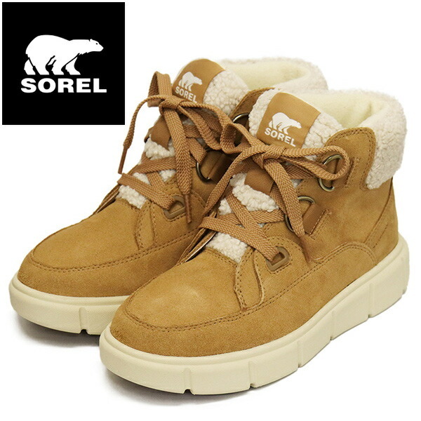 SOREL (ソレル) WMS NL5125 ソレルエクスプローラー3 ニューレース ウォータープルーフ レディースブーツ 252TAWNY BUFF SRL126 US7.5-約24拍卖