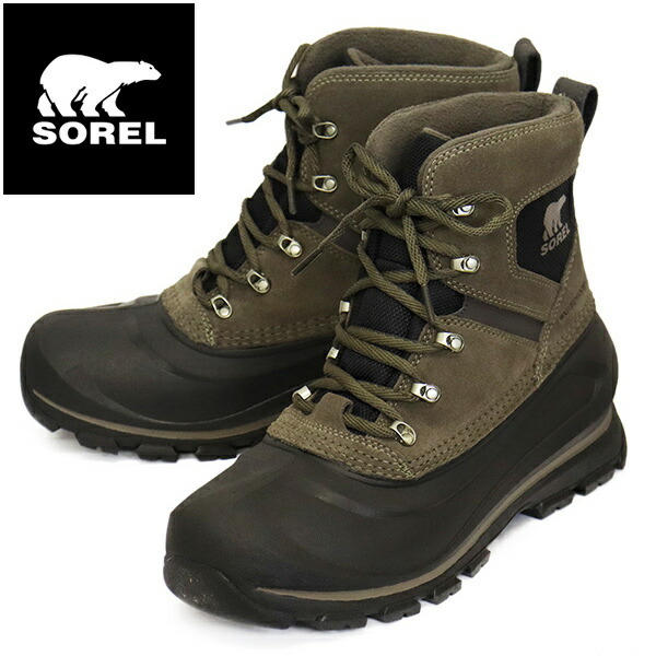 SOREL (ソレル) NM5081 バクストンレース ブーツ ウォータープルーフ メンズ 245MAJOR SRL139 US8.5-約26.5cm拍卖