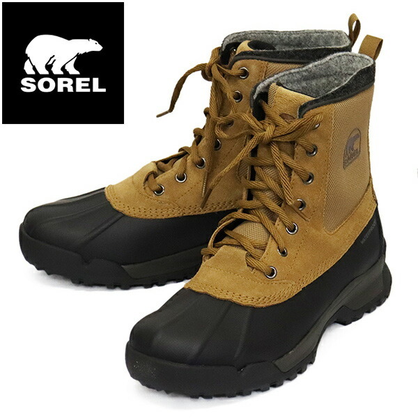 SOREL (ソレル) NM5167 バクストンライト ブーツ ウォータープルーフ メンズ 286ELK SRL141 US9.5-約27.5cm拍卖