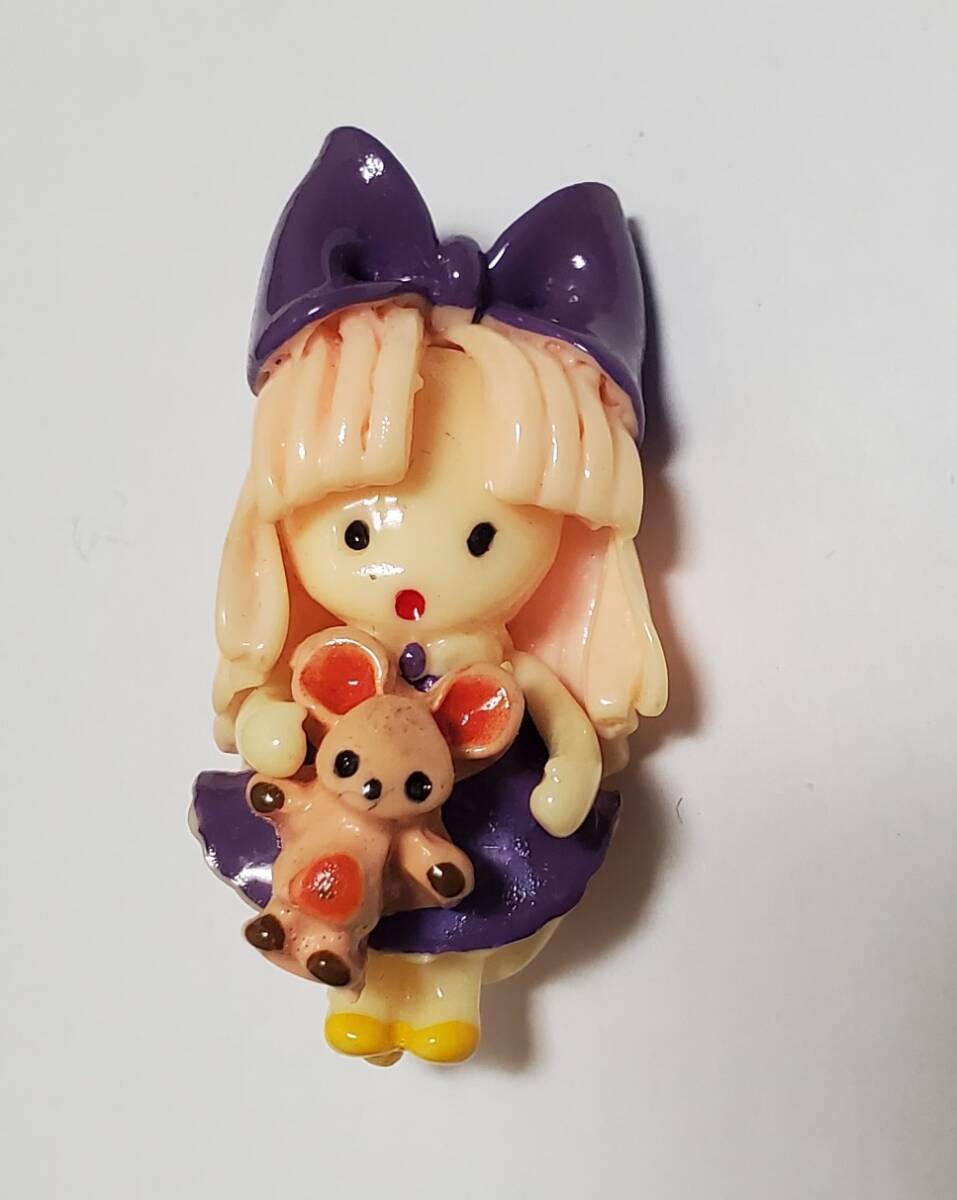 女の子 ブローチ レディース 5㎝ 10g 美品拍卖