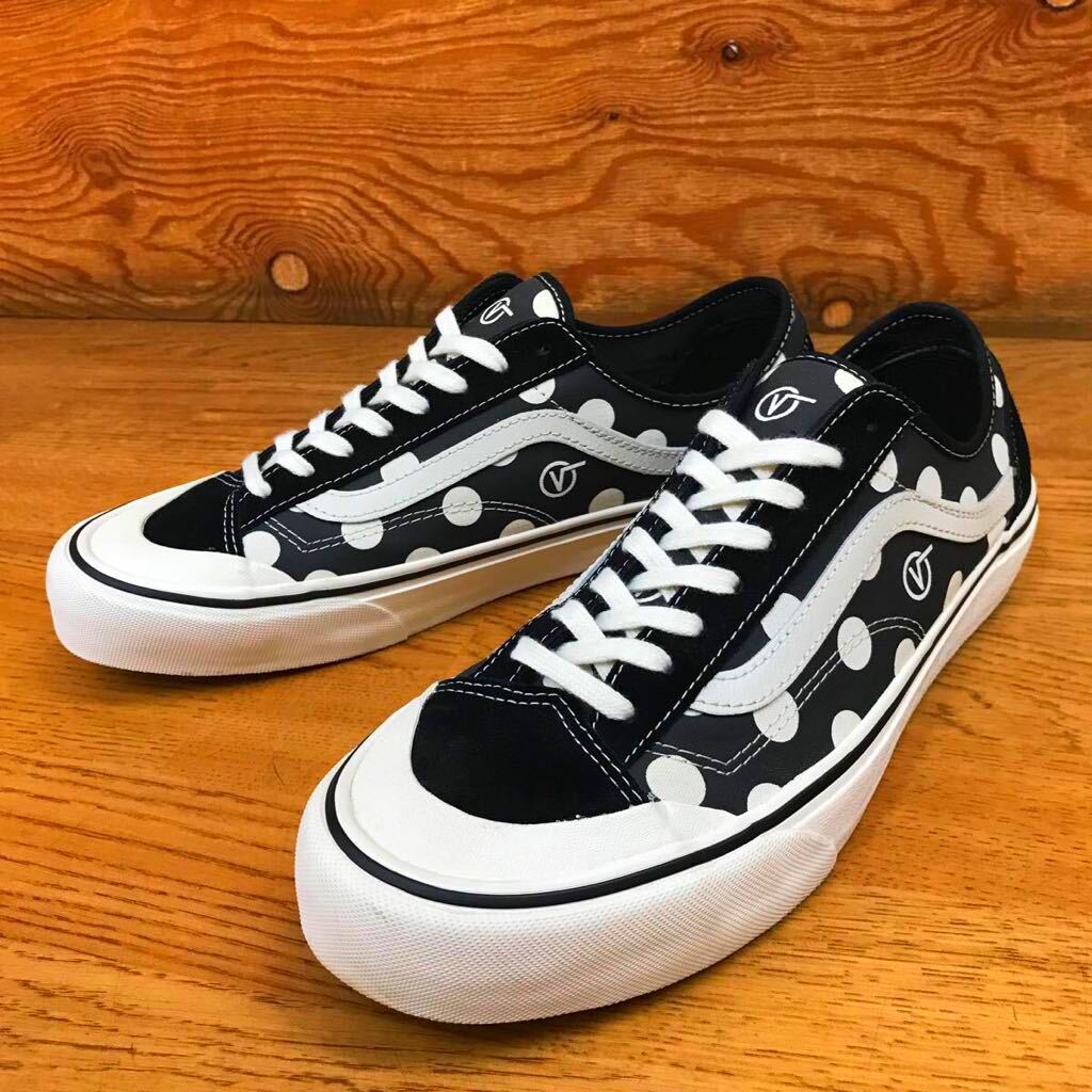 【28.5㎝】VANS ヴァンズ バンズ スニーカー サーフSTYLE 36 DECON SF オールドスクール ドット柄 ローカット スケーター 水玉 メンズ拍卖