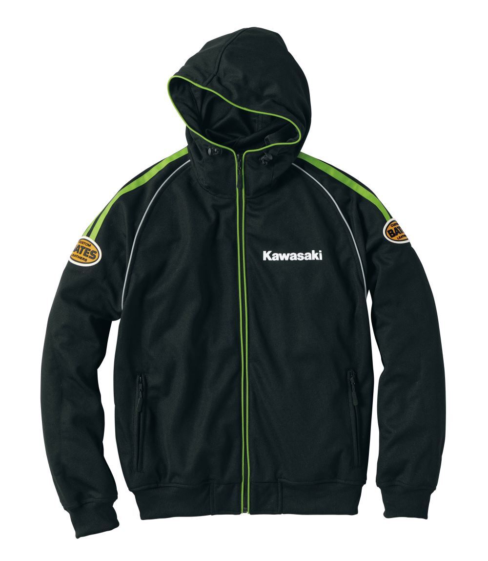 カワサキ純正/2024春夏 クールテックス・メッシュパーカー(ブラック/Lサイズ)拍卖