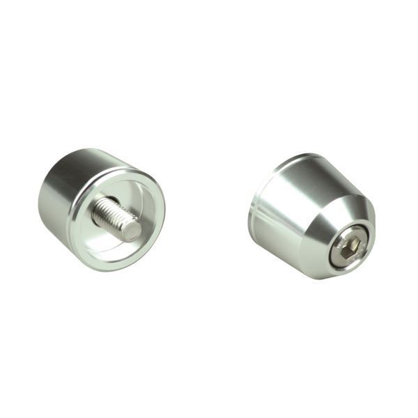 ゼファー1100/ZEPHYR1100/RS用 ソリッドバーエンドキャップ M8タイプ シルバー|ポッシュフェイス/POSH拍卖