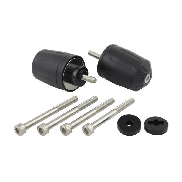 モンキー125(JB02) 用 ウルトラヘビーバーエンドキャップ T2 M6タイプ マットブラック|ポッシュフェイス/POSH拍卖