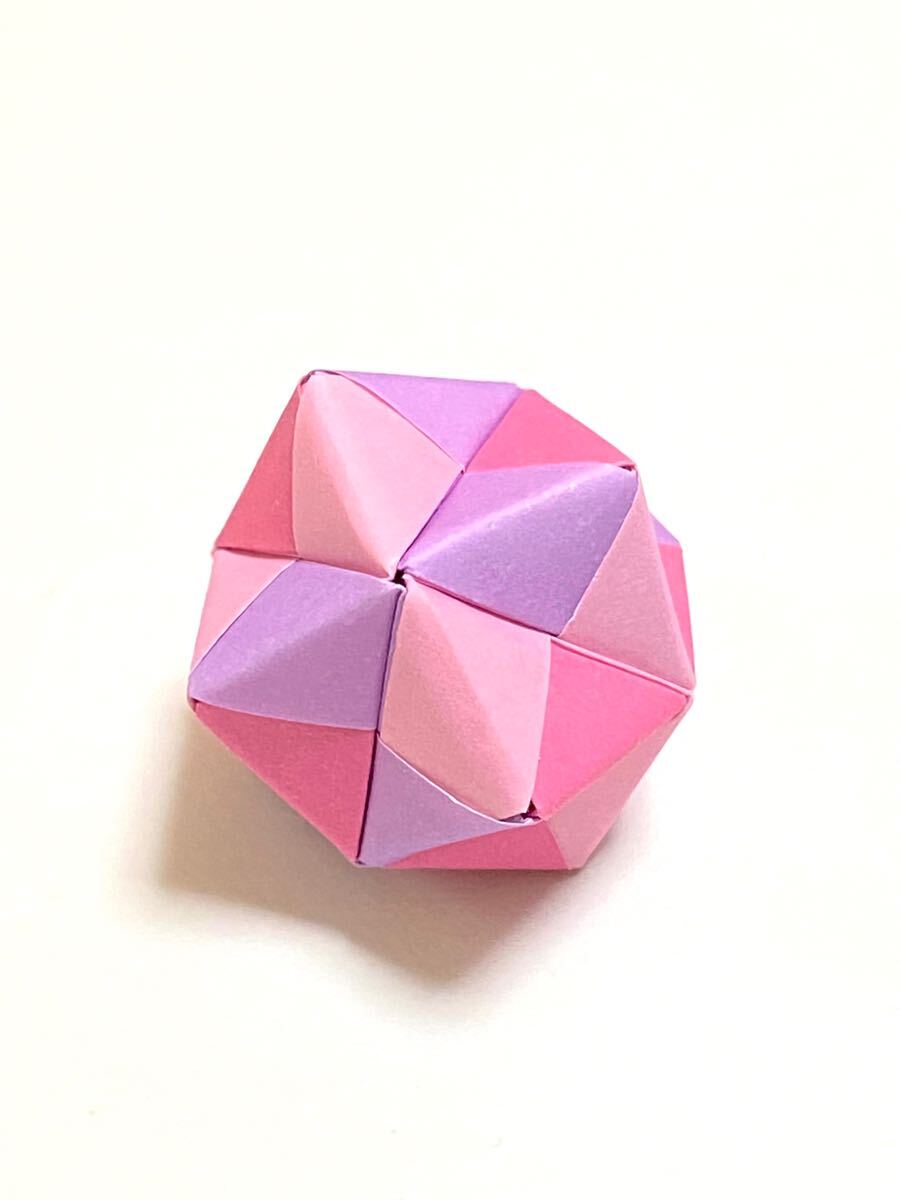 ハンドメイド★ 折り紙 くす玉 ピンク系 2、5cm 24個 箱入り パーツ(374)拍卖