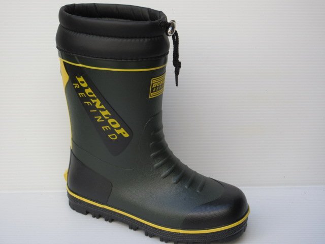 丁度よい丈 S DUNLOP ダンロップ リファインド B0814 OL 防寒 防雪 カバー付 スパッツ 紳士 メンズ 長靴 レイン ラバーブーツ 雪寒地 ゴム拍卖