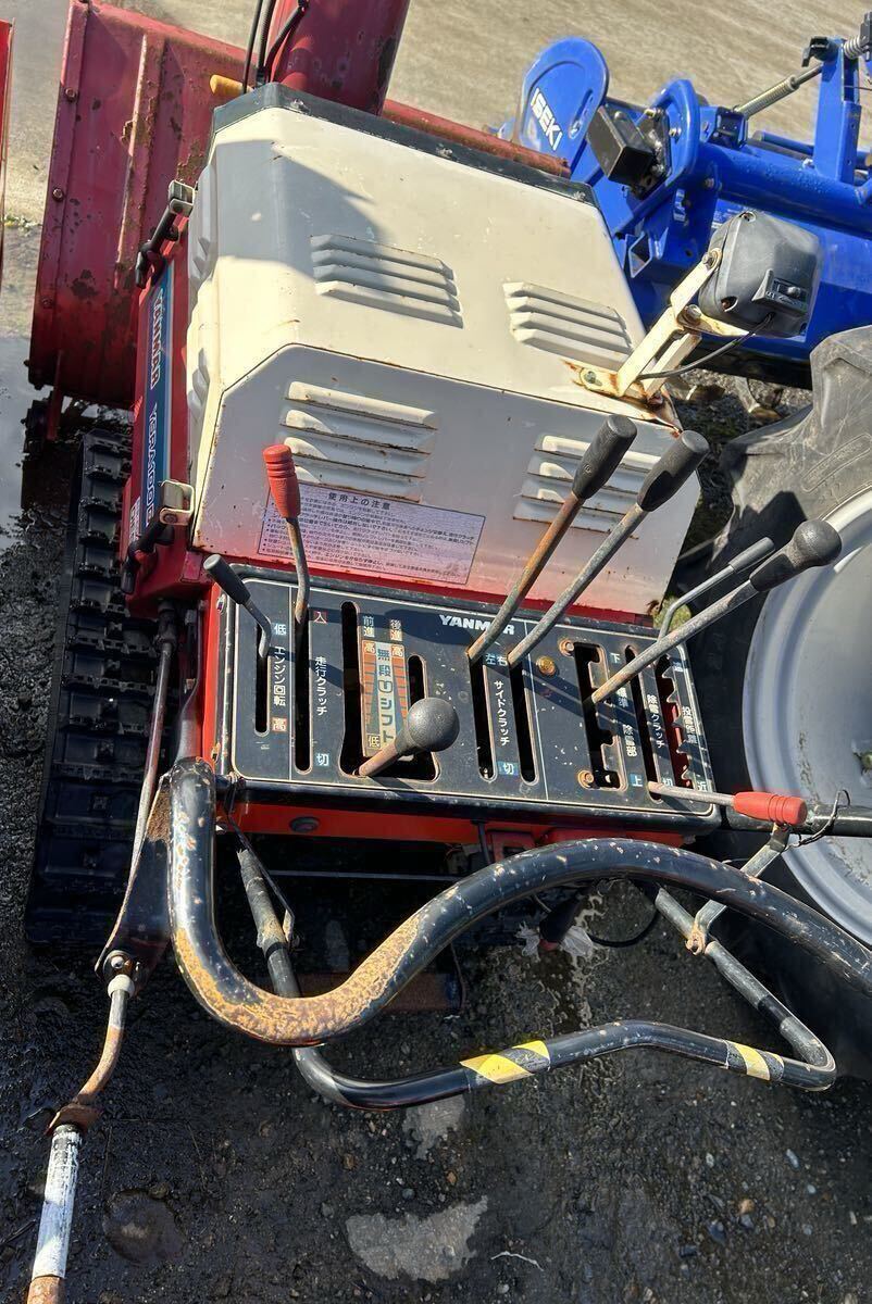ヤンマー 除雪機 ディーゼル YANMAR YSRA100DX AIR-COOLED DIESEL 動作未確認 現状品 山形発拍卖