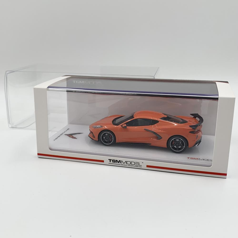 【中古】開封 トゥルースケールミニチュアズ TSM 1/43 シボレー コルベット スティングレイ 2020 セブリング オレンジ ティントコート拍卖