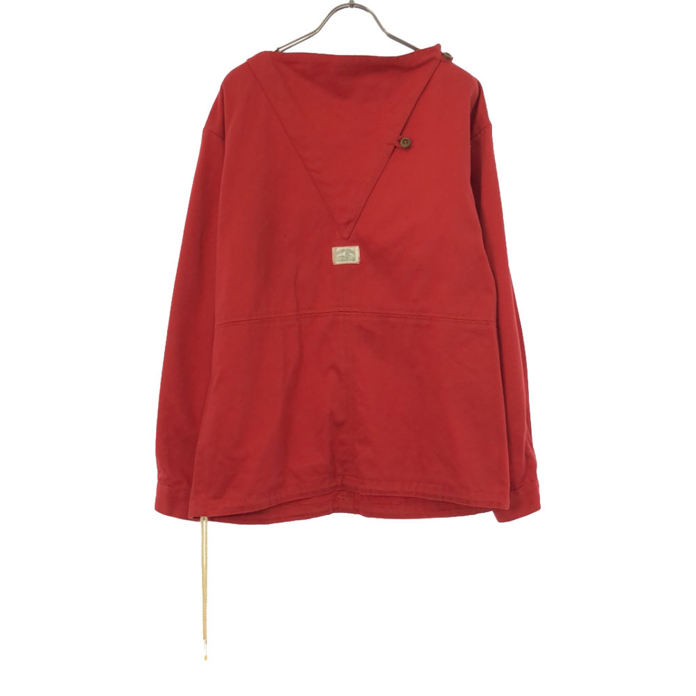 ケトルクリークキャンバス カナダ製 長袖 キャンバス生地 カットソー 1 レッド THE KETTLE CREEK プルオーバー レディース拍卖