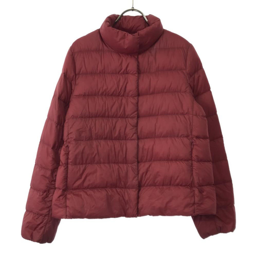 ユニクロ ウルトラライトダウンジャケット M レッド UNIQLO レディース拍卖