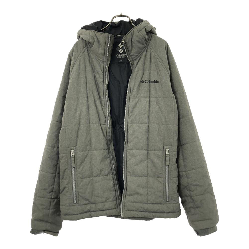 コロンビア 中綿ジャケット L グレー Columbia アウトドア PM5611 メンズ拍卖