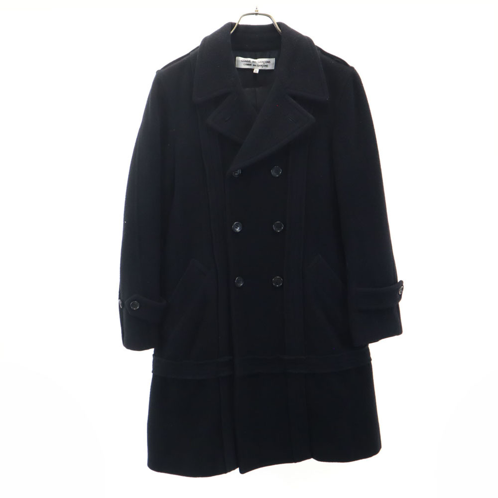 コムデギャルソンコムデギャルソン 2005年 日本製 ウールブレンド ダブル コート M Comme des Garcons Comme des Garcons レディース拍卖
