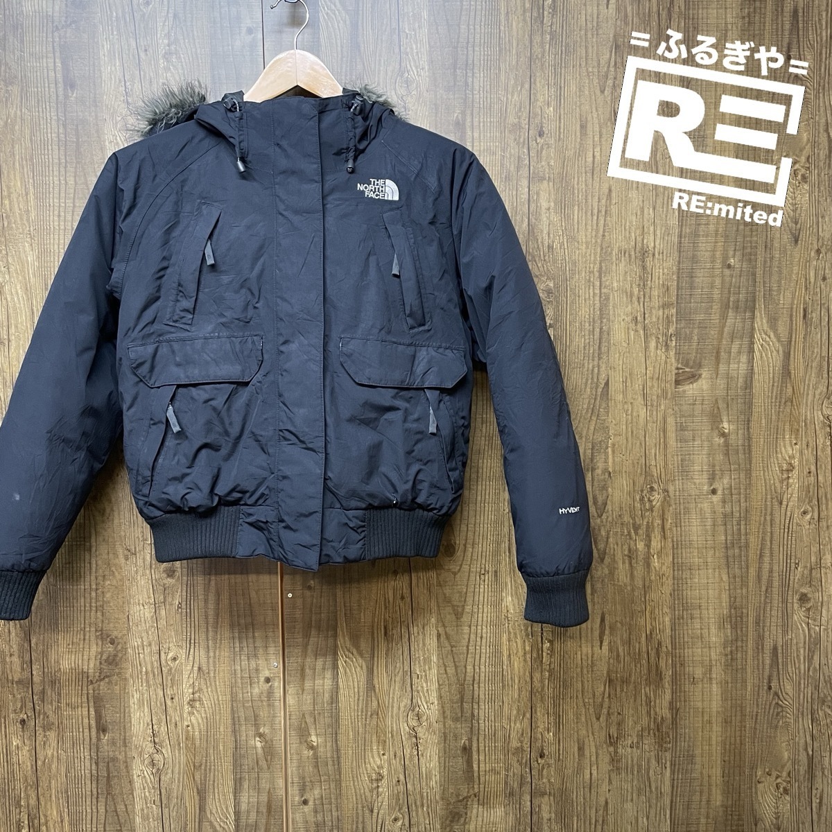 古着 レディースM THE NORTH FACE ノースフェイス HYVENT ハイベント ダウンジャケット 4427拍卖