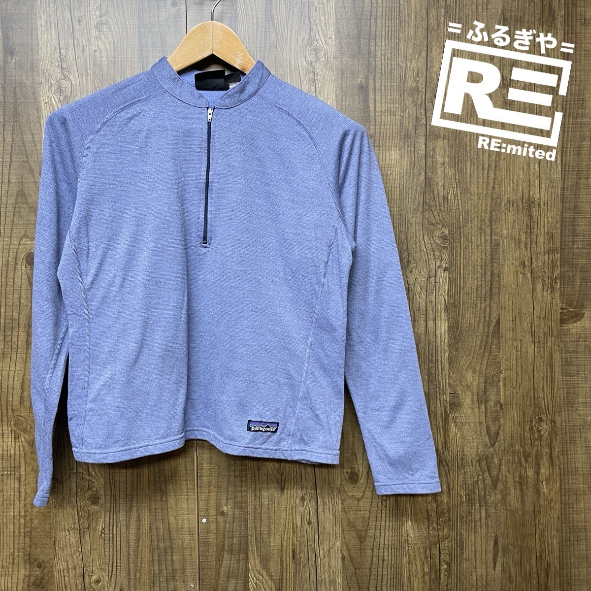古着 レディースM patagonia パタゴニア レギュレーター プルオーバー ハーフジップ 4703拍卖