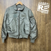 古着 L U.S.ARMY CWU36/P フライトジャケット 4653 ミリタリー拍卖