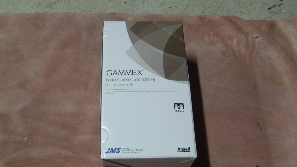 新品 JMS Gammmex Non-Latex Sensitive ガメックス AF・マイクロフィット 手術用ゴム手袋 サイズ5.1/2 50枚 (期限2024/12)手術 拍卖