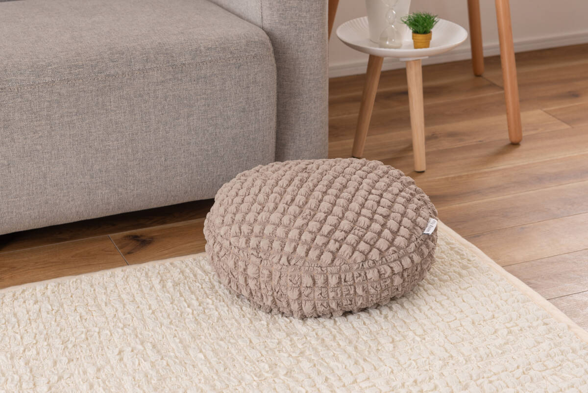 接触冷感 大きめ ビック クッション 冷たい 大きい 椅子 座布団 かわいい インテリア くすみ おしゃれ 腰当て グレー M-GLK-202拍卖