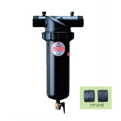 住化農業資材 ディスクフィルター 40A 140メッシュ 40mm ろか ろ材 こし器 ろ過器 ろ過機 濾過器 (接続ソケット付) (WB-6034)拍卖