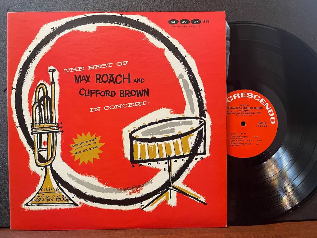 【即決】美品US盤/The Best Of Max Roach And Clifford Brown In Concert!/GNP Crescendo/GNP-S18拍卖