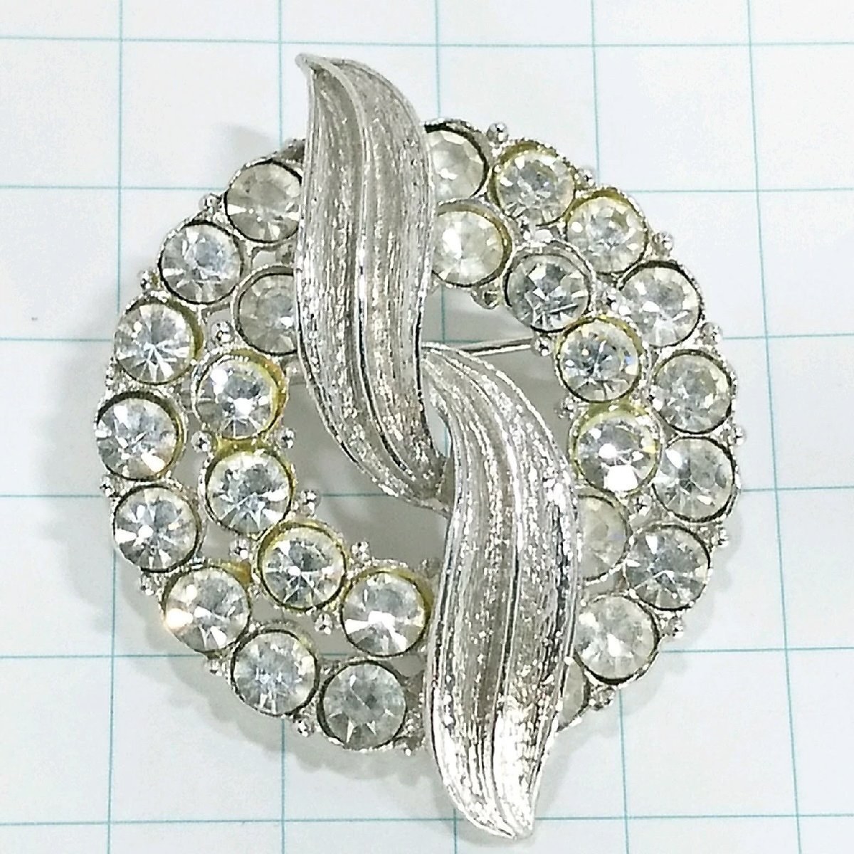 送料無料)ビンテージ☆キラキラデザイン☆アンティーク ブローチ A26549拍卖