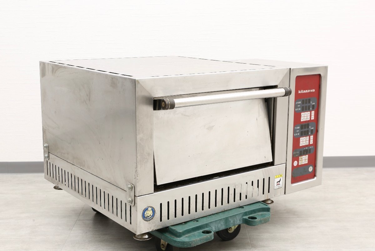 【H0690】★北沢産業★業務用★スーパーピッツァオーブン★電気ピザオーブン★KP-N★三相200V★2016年製★拍卖