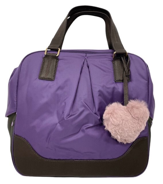 未使用 ポールスミス ハンドバッグ ミニボストンバッグ 軽量 レディース ラビットファー ハート Paul Smith 【中古】拍卖