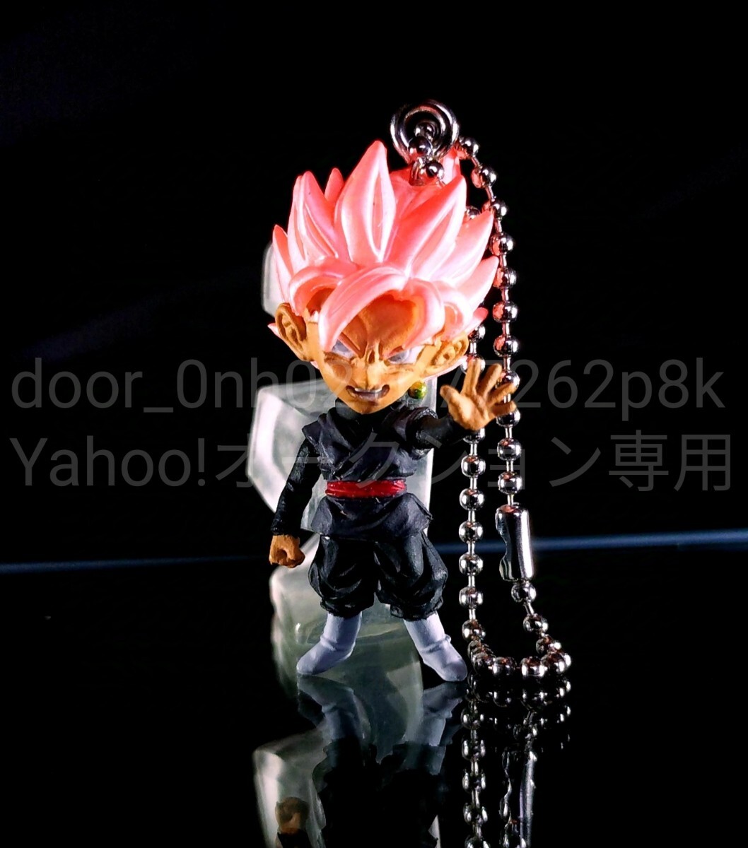 鳥山明 DBZ ドラゴンボール ゴクウブラック ストラップ キーホルダー ミニフィギュア拍卖