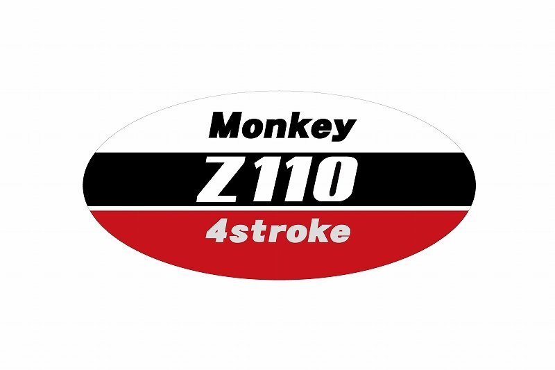 5Lモンキー サイドカバーデカール ステッカー Z110 CBXカラー拍卖