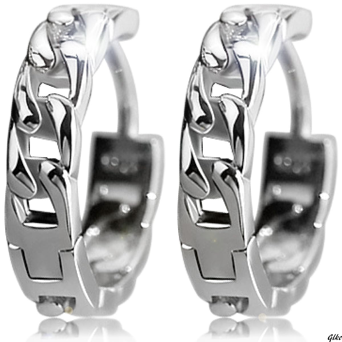 【金属アレルギー対応のシルバー925素材使用で安心して着用可能】 フープ 喜平 シルバー 925 両耳 (外径14.5mm)拍卖