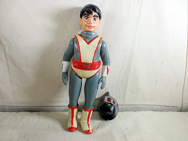 美品 バンダイ TBS シルバー仮面 ソフビ フィギュア拍卖