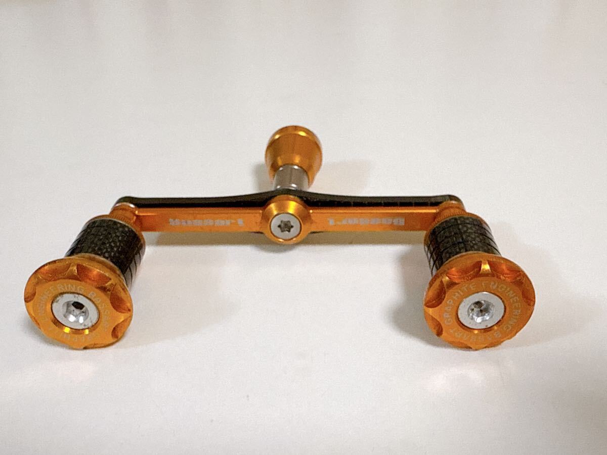 BASSART バサート カーボン ダブルハンドル ダイワ用 ゴールド スピニングリール拍卖