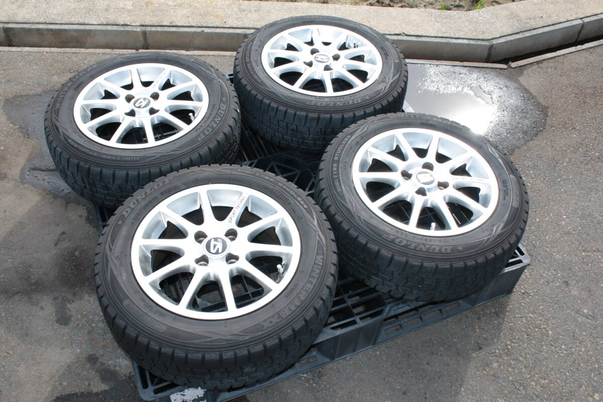 ★【3W0928-1@】 SPORT TECHNIC スポーツテクニック ホイール ホイール4本セット 14x5JJ off32.5 4H PCD100 現状品拍卖